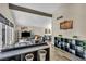 Spacious living room with a modern television and lots of light at 6815 Garden Grove Ave, Las Vegas, NV 89103