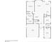 Detailed floor plan showcasing the layout of the home, including room dimensions and features at 8021 Glacier Falls St, North Las Vegas, NV 89085