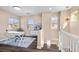 Bright office space with natural light, a white desk, and a comfortable chair at 8353 Lower Trailhead Ave, Las Vegas, NV 89113