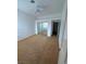 Bright bedroom featuring a ceiling fan and a mirrored closet door, creating a serene and comfortable space at 8761 Rainbow Ridge Dr, Las Vegas, NV 89117