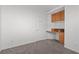 Bedroom with a built-in desk and storage for organization and productivity at 920 Serpentina Ave, Las Vegas, NV 89123