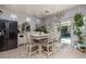 Cozy dining area near sliding glass door, allowing natural light and access to the outdoors at , North Las Vegas, NV 89031