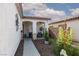 Inviting front porch with cozy seating and decorative accents, perfect for relaxing outdoors at , North Las Vegas, NV 89031
