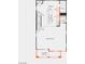 Detailed floor plan of a home showcasing the great room, kitchen, and covered balcony layout at 1536 Little Penguin St, Las Vegas, NV 89138