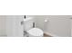 Picture of the toilet and baseboards inside the house at 1631 Desert Path Ave, North Las Vegas, NV 89032