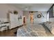 Bedroom with white wainscoting, offering a cozy and bright space at 1779 Antelope Valley Ave, Henderson, NV 89012