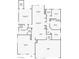 Detailed floor plan showcasing the layout of the home at 1779 Antelope Valley Ave, Henderson, NV 89012