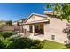 Inviting backyard with a sparkling pool and string lights at 1779 Antelope Valley Ave, Henderson, NV 89012
