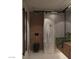 Modern bathroom with dark fixtures and sleek minimalist design at 2935 Montessouri St, Las Vegas, NV 89117