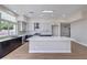 Modern kitchen with a large island, stainless appliances, and ample counter space at 3693 Miguels Ln, Las Vegas, NV 89120