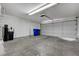 Spacious garage with a garage door and equipment at 454 Intrepid Ct, Boulder City, NV 89005