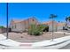 Charming single-story home with desert landscaping and a two-car garage at a corner lot at 4724 Victoria Beach Way, Las Vegas, NV 89130