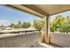 Relaxing patio boasts views of the neighborhood and plenty of natural light at 5710 E Tropicana Ave # 2225, Las Vegas, NV 89122