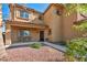 Charming home featuring a manicured lawn and inviting walkway that leads to the front door at 5805 Cabo San Lucas Ave, Las Vegas, NV 89131