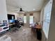 Large bedroom with carpet, fan, and abundant natural light at 6614 Collingsworth St, Las Vegas, NV 89131