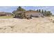 Lot with a yellow construction vehicle and covered storage and views at 825 W Ryan Ave, Overton, NV 89040
