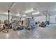 Spacious four car garage with ample lighting, multiple outlets, and room for activities at 825 W Ryan Ave, Overton, NV 89040