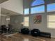 Bright, open living area with high ceilings, multiple windows, and modern furnishings at 8901 Kingswood Dr, Las Vegas, NV 89147