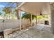 This covered patio offers cool relaxation and is great for entertaining at 9733 Northern Dancer Dr, Las Vegas, NV 89117