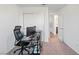 Bedroom featuring carpeted flooring and a closet space at 10347 Restless River St, Las Vegas, NV 89141