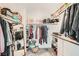 Well-organized walk-in closet with custom shelving and ample storage space for clothes and accessories at 12093 Glentana View St, Las Vegas, NV 89138