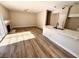 Sun-drenched living room featuring hardwood floors and fireplace at 1333 Pacific Terrace Dr, Las Vegas, NV 89128