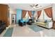 Comfortable living room with modern decor and abundant natural light at 135 Cadrow Castle Ct, Las Vegas, NV 89148