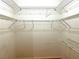 This closet boasts metal shelving for optimal storage and organization at 1409 Santa Margarita St # B, Las Vegas, NV 89146