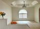 Dining room with chandelier and large window at 1409 Santa Margarita St # B, Las Vegas, NV 89146