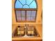 Stainless steel kitchen sink with window at 1409 Santa Margarita St # B, Las Vegas, NV 89146