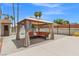 Outdoor gazebo offering ample seating, perfect for relaxation and entertainment at 1911 Valley Dr, Las Vegas, NV 89108