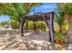 Backyard gazebo, perfect for outdoor dining and shaded relaxation at 1911 Valley Dr, Las Vegas, NV 89108
