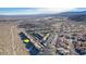 Aerial view of the community with mountain views and desert landscaping at 2016 Mesquite Ln # 104, Laughlin, NV 89029