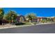 Beautiful single-story home with desert landscaping, stone accents, and a two-car garage at 2172 De Rouge Ave, Henderson, NV 89044