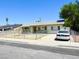 Modest single story home with xeriscaped yard and chain link fence at 2813 Willoughby Ave, Las Vegas, NV 89101