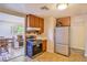 Well-equipped kitchen with modern appliances and a view into the adjacent dining area at 304 Perkins Cir, Las Vegas, NV 89106