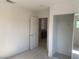 Carpeted bedroom featuring two doorways, one to the closet and one to the office at 3328 White Bark Pine St, Las Vegas, NV 89129
