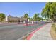 Community entrance with gates and guard station at 3380 Kensbrook St, Las Vegas, NV 89121