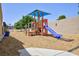 Bright and fun playground area for children with slide and play structures at 3380 Kensbrook St, Las Vegas, NV 89121