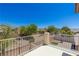 Outdoor balcony with a view of the neighborhood at 3828 Prairie Orchid Ave, North Las Vegas, NV 89081