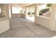 Covered patio featuring concrete flooring and white painted support beams at 7253 Alsop Ct, Las Vegas, NV 89156