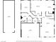 Detailed floor plan for the home's first floor at 8528 Baltimore Heights Ct, Las Vegas, NV 89113