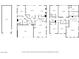 Detailed floor plans for the home's first and second floors at 8528 Baltimore Heights Ct, Las Vegas, NV 89113