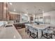 This kitchen boasts a large island, stainless steel appliances, and a breakfast bar at 8528 Baltimore Heights Ct, Las Vegas, NV 89113