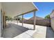 Spacious backyard patio offering a comfortable outdoor living space at 8529 Gold Flash Ave, Las Vegas, NV 89129