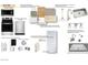 Interior design selection including cabinets, countertops, appliances, and hardware at 8683 Luxuriant Ave # Lot 26, Las Vegas, NV 89148