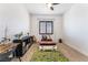 Bright bedroom with carpet, ceiling fan, shutters and plenty of space at 8824 Killians Greens Dr, Las Vegas, NV 89131