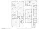 Detailed floor plan showcasing the layout of the home's two floors at 8824 Killians Greens Dr, Las Vegas, NV 89131