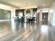 Bright open concept kitchen with sleek countertops, breakfast bar and seating at 8925 W Flamingo Rd # 319, Las Vegas, NV 89147