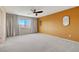 Bedroom with carpet flooring and a view at 9542 Ridgeglen Ct, Las Vegas, NV 89148